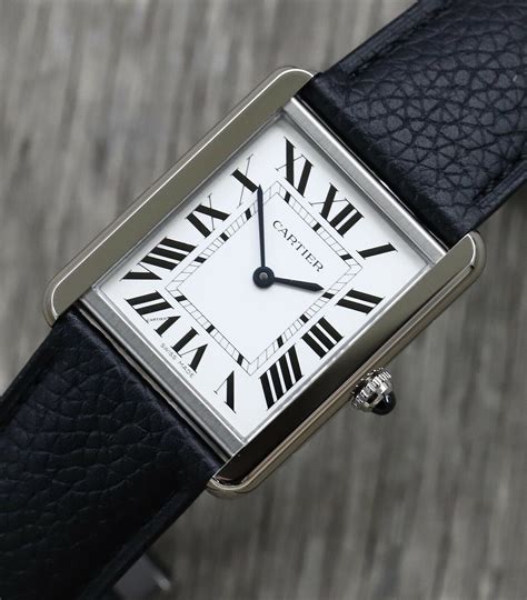 cartier tank solo large model.